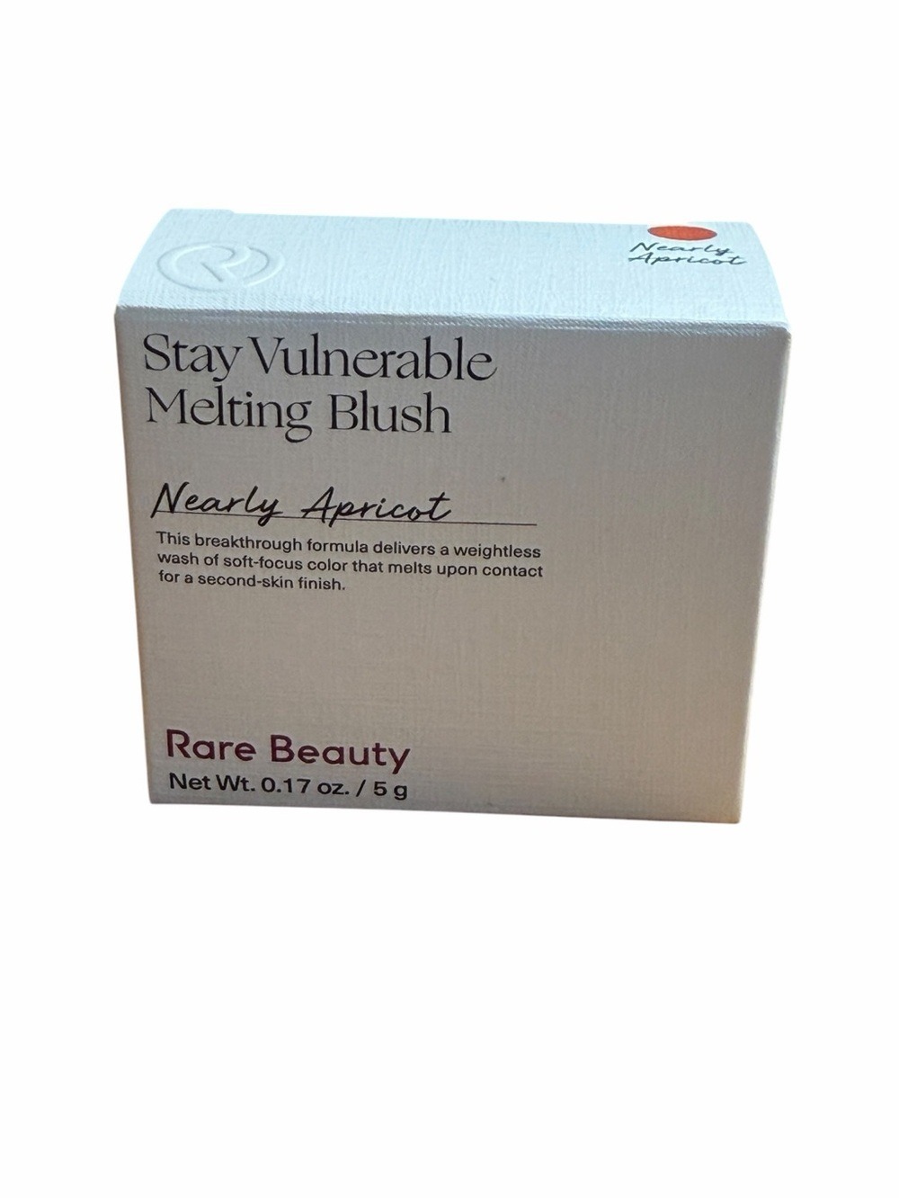 RARE BEAUTY
Stay Vulnerable Melting Blush in Nearly Apricot - Picture 3 of 5